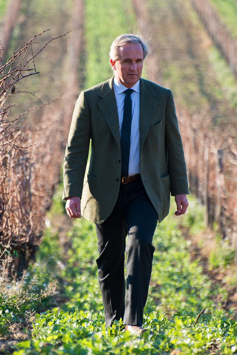 Federico Zileri Dal Verme, owner of the estate Azienda Agricola Castello di Bolgheri